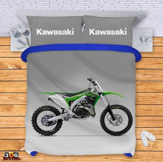 Lenjerie de pat Kawasaki gray 2020