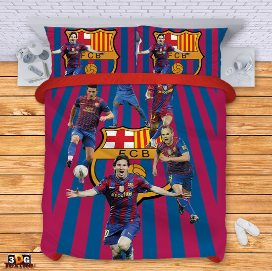 Lenjerie de pat Barcelona players