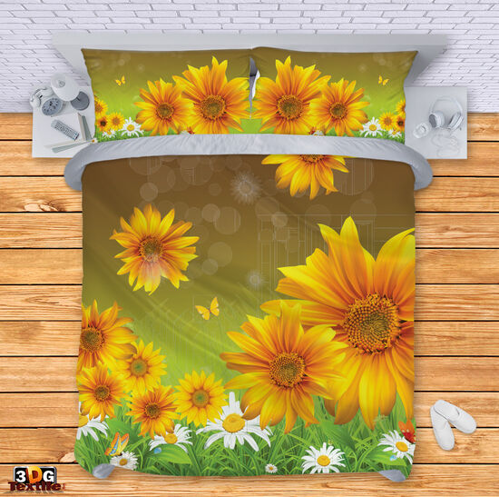 Lenjerie de pat Sunflower