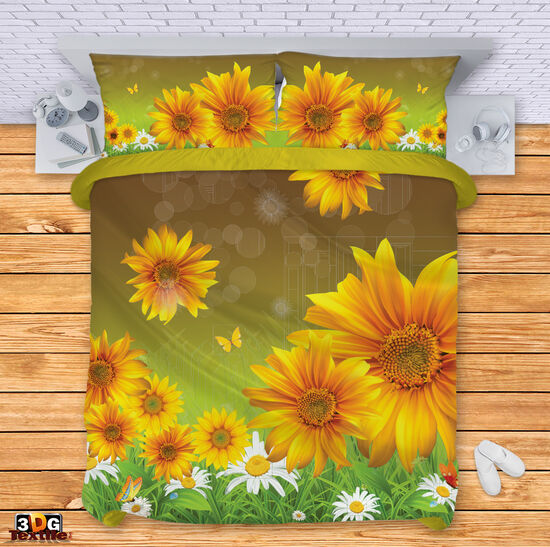 Lenjerie de pat Sunflower