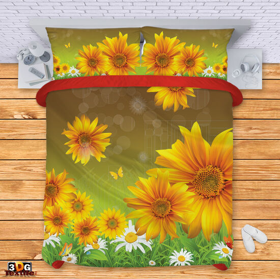 Lenjerie de pat Sunflower