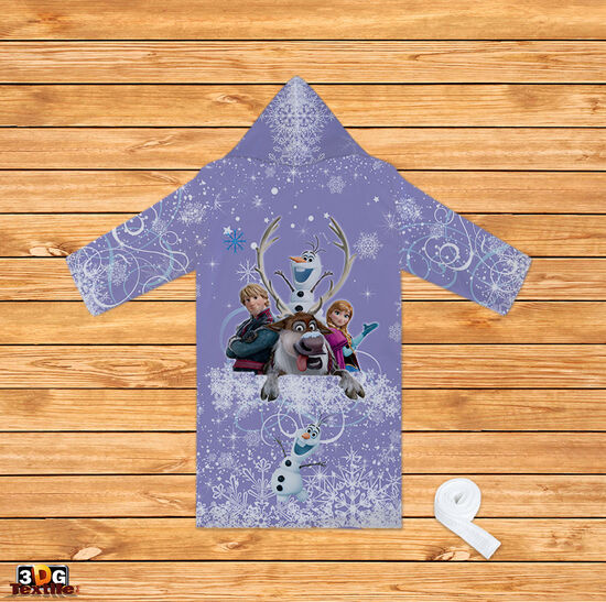Halate Print Frozen in purple