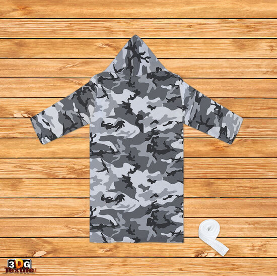 Halate Print Gray Camouflage