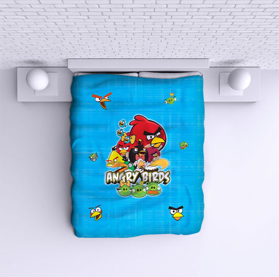 Cuvertură de pat Angry Birds