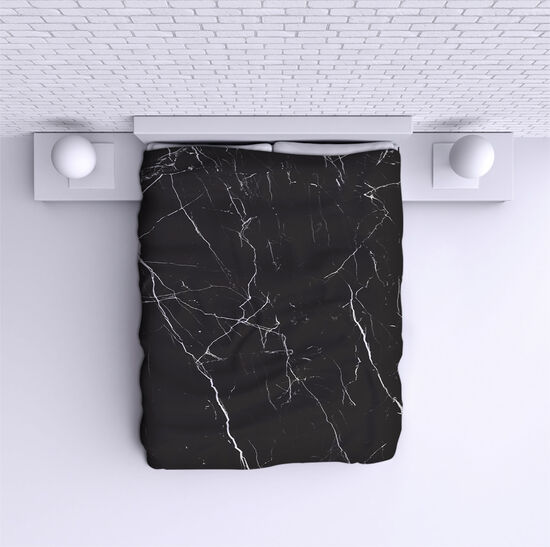 Cuvertură de pat Black Marble 2