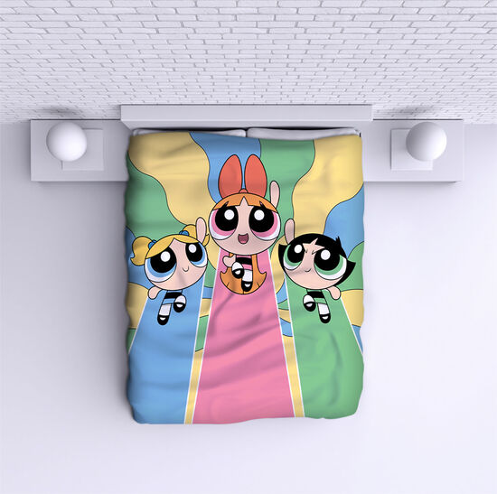 Cuvertură de pat PowerPuff Girls