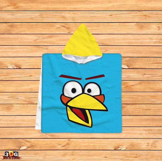 Poncho pentru copii Angry Birds 2