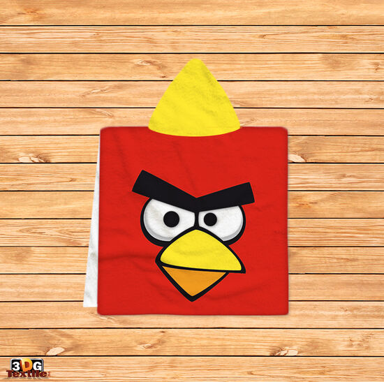 Poncho pentru copii Angry Birds 3