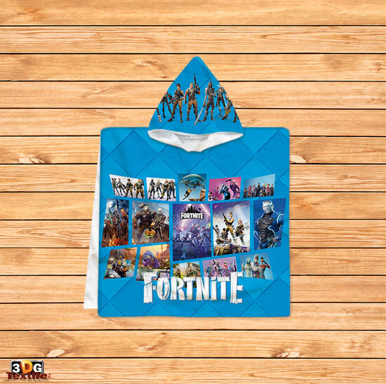 Poncho pentru copii Fortnite