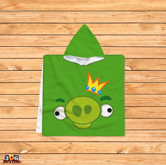 Poncho pentru copii Angry Birds 1