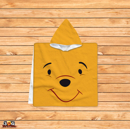 Poncho pentru copii Pooh Face