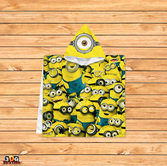 Poncho pentru copii Lots of Minions