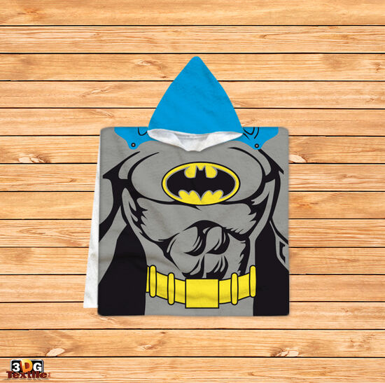 Poncho pentru copii Batman