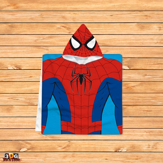 Poncho pentru copii Spiderman