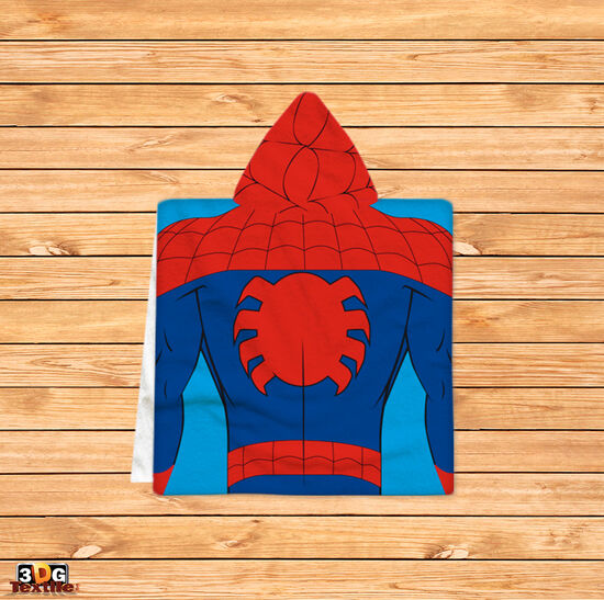 Poncho pentru copii Spiderman