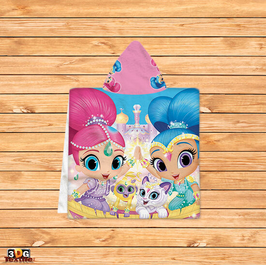 Poncho pentru copii Shimmer and Shine