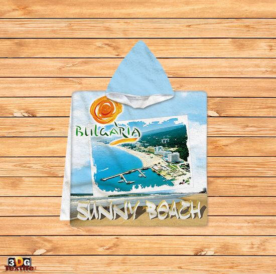 Poncho pentru copii Sunny Beach