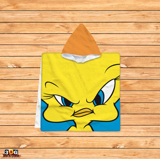Poncho pentru copii Tweety Bird