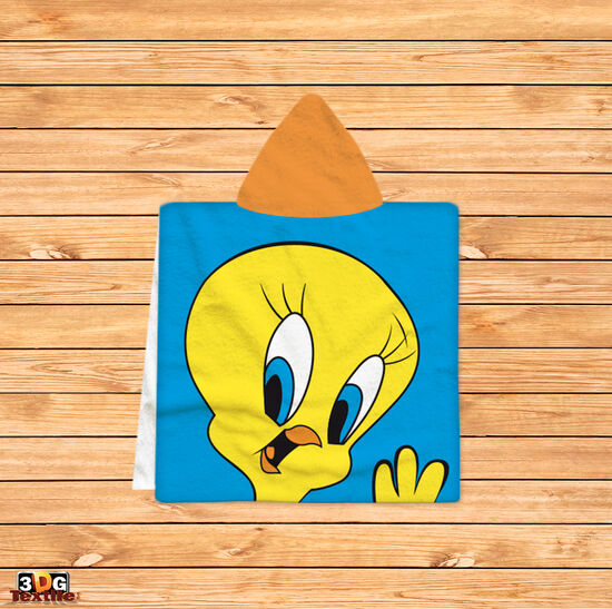 Poncho pentru copii Tweety Bird