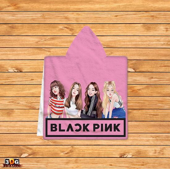 Poncho pentru copii Blackpink