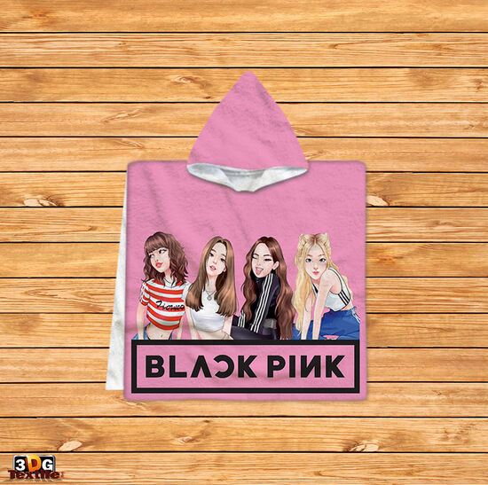 Poncho pentru copii Blackpink