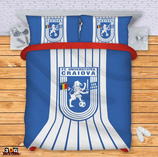 Lenjerie de pat FC U Craiova 1948