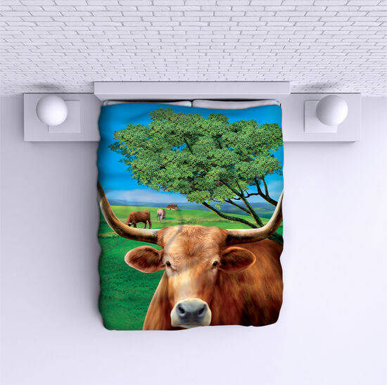 Cuvertură de pat cow