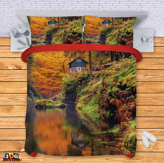 Lenjerie de pat Forest cottage