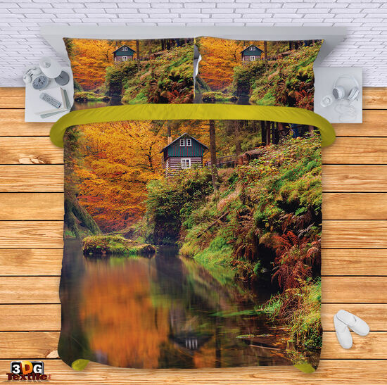 Lenjerie de pat Forest cottage