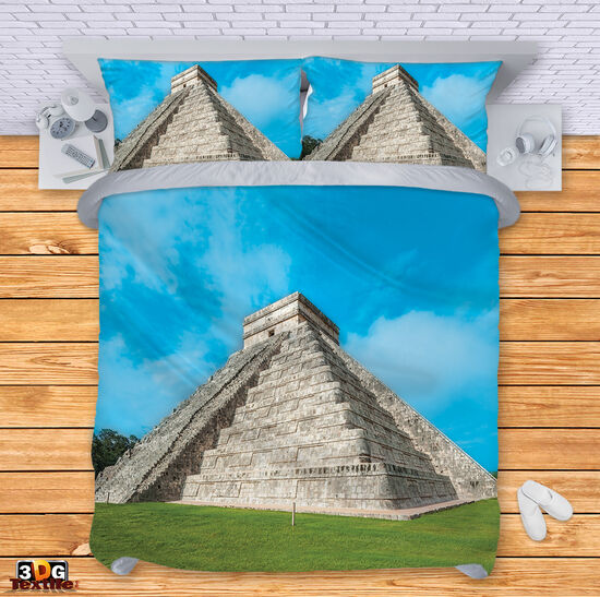 Lenjerie de pat The Kukulkan Pyramid