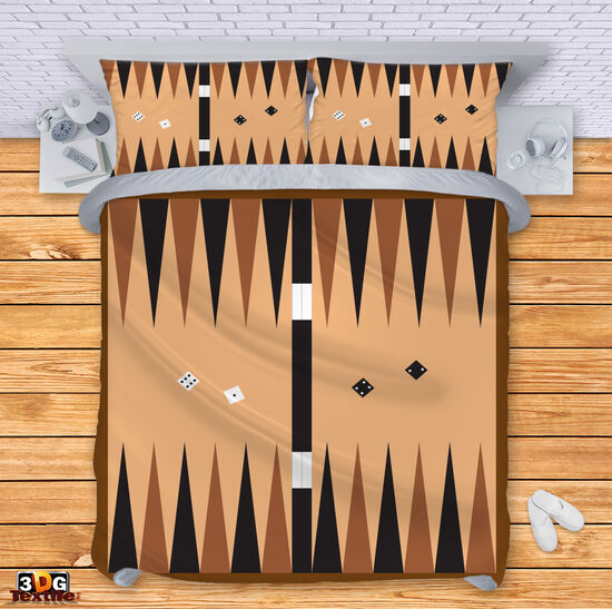 Lenjerie de pat Backgammon