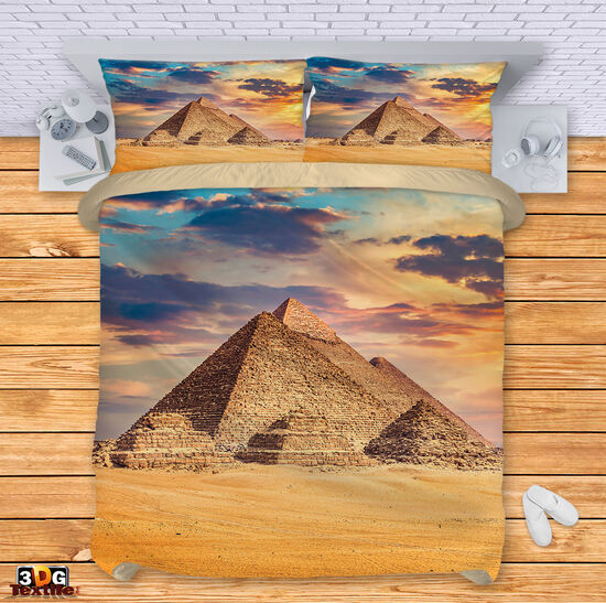 Lenjerie de pat Egypt pyramids