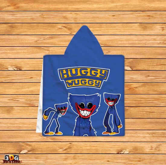 Poncho pentru copii Huggy Wuggy