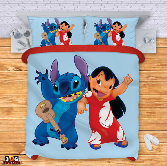 Lenjerie de pat Lilo and Stitch