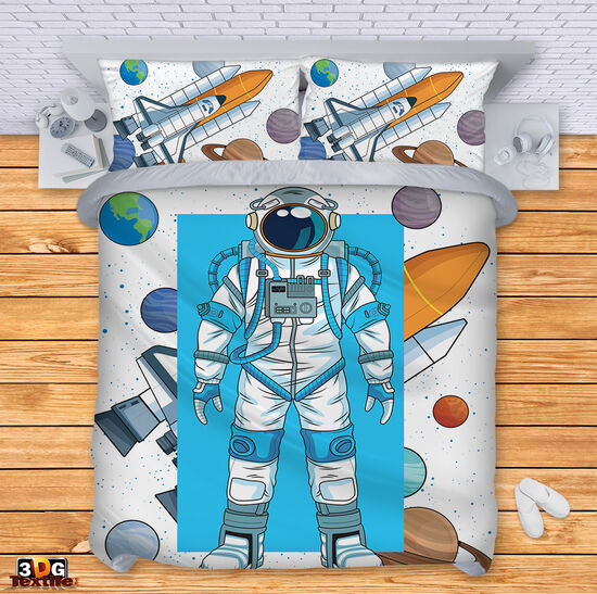 Lenjerie de pat Astronaut