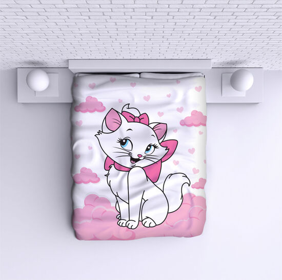 Cuvertură de pat Marie Cat white