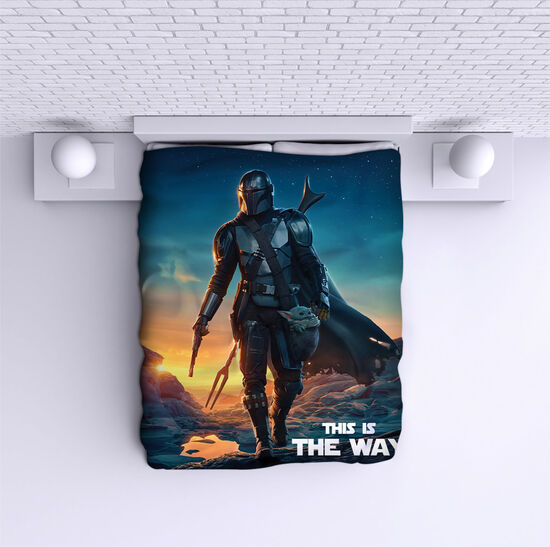 Cuvertură de pat The Mandalorian