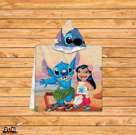 Poncho pentru copii Lilo and Stitch 2