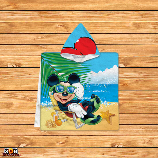 Poncho pentru copii Mickey Vacation