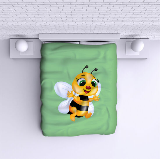 Cuvertură de pat Cute bee