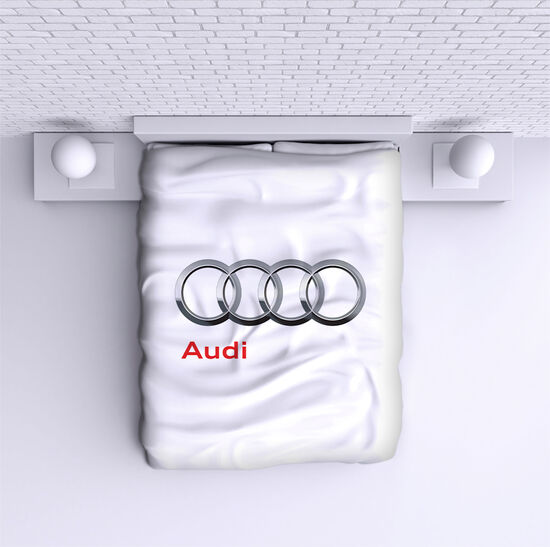 Cuvertură de pat Audi logo