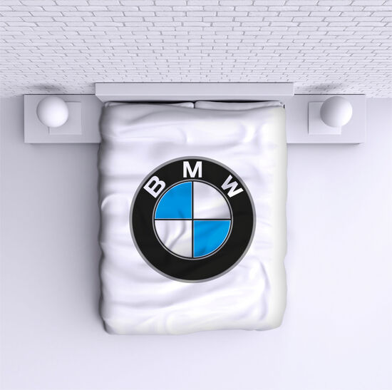 Cuvertură de pat BMW logo