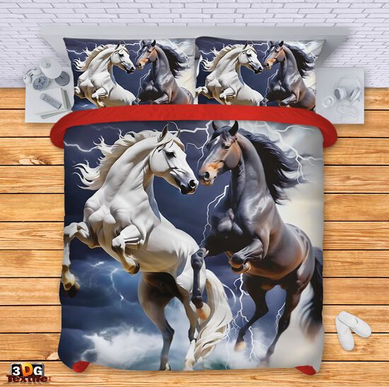 Lenjerie de pat Horses 2 2025