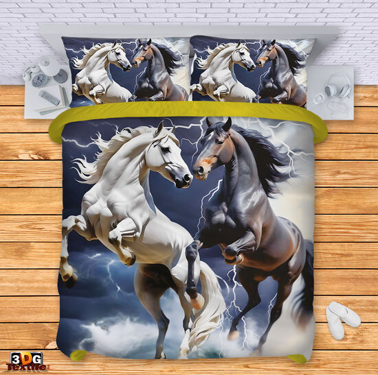 Lenjerie de pat Horses 2 2025