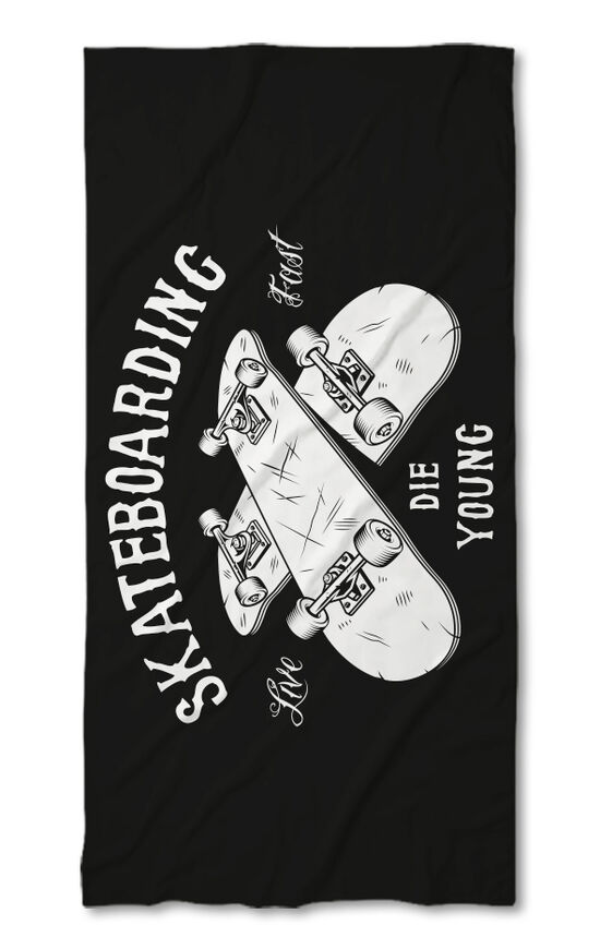 Prosop de plajă Skateboarding
