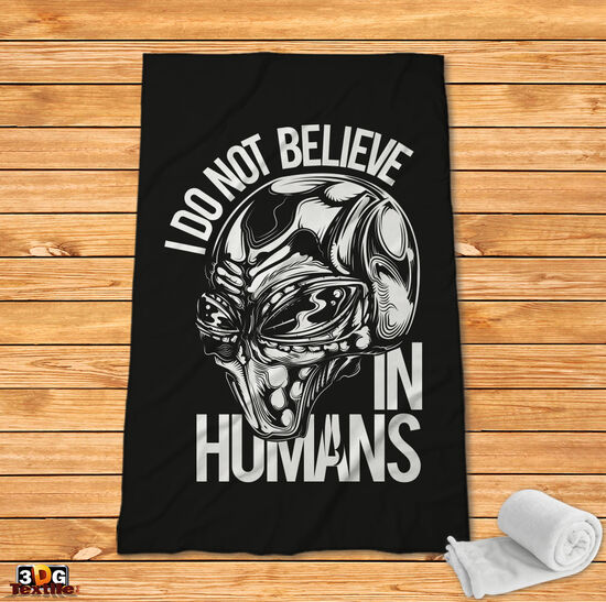 Pătură polar I don't believe in humans
