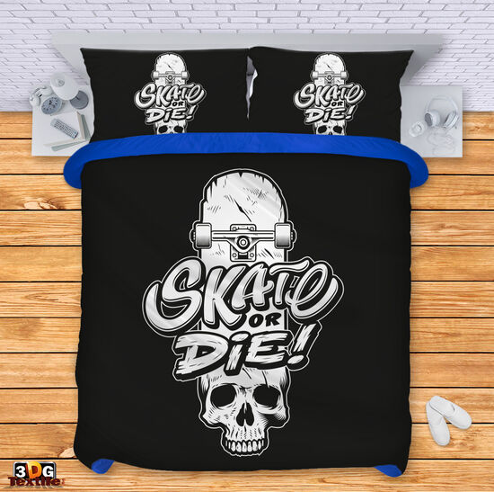 Lenjerie de pat Skate or die