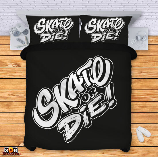 Lenjerie de pat Skate or die 2