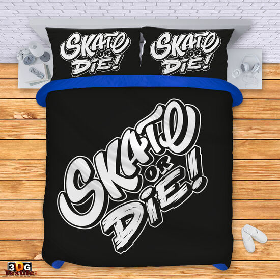 Lenjerie de pat Skate or die 2