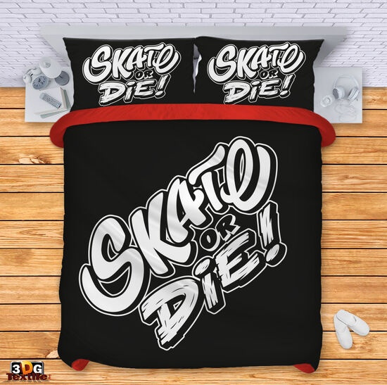 Lenjerie de pat Skate or die 2